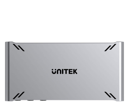 Przełącznik KVM Unitek Przełącznik KVM USB-C 10Gbps z HDMI i transferem plików międ